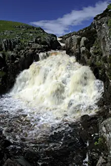 Cauldron: Cauldron Snout waterfall - Cow Green reservoir