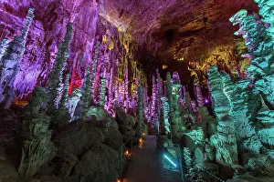 Stalactite: Cave of the Aven Armand - Hures la parade - Lozere
