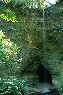 Gruta: Cave with Waterfall