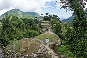 Nevada: Central area of the Lost City (Ciudad Perdida) with