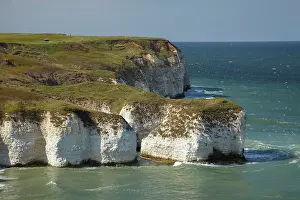 Bluff: Chalk cliffs by North Landing, Flamborough