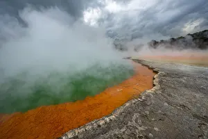 Thermal: Champagne Pool, hot spring, Waiotapu Geothermal