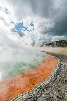 Champagne: Champagne Pool, hot spring, Waiotapu Geothermal