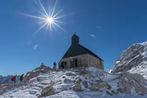 Maria: Chapel Maria Visitation, Zugspitzplatt, Zugspitze