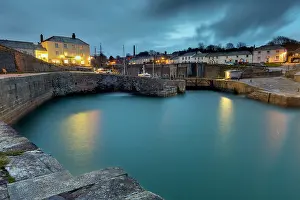 Harbours: Charlestown - Harbour at Sunset - Cornwall - UK