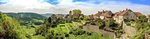 Townsmall: Chateau-Chalon, Jura departement, Bourgogne-Franche-Comt&, x9