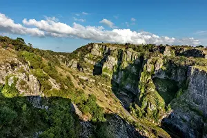 Cars: Cheddar Gorge - From North Side - Somerset - UK