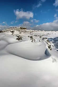 Cornish: Cheesewring - Snow - Bodmin Moor - Cornwall - UK