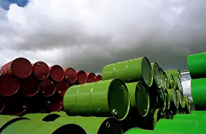 Chemicals: Chemical drum storage at Altona near Melbourne