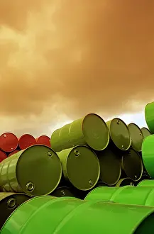 Chemicals: Chemical drum storage at Altona near Melbourne