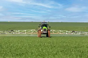 Tractor: CHEMICAL TREATMENT OF AGRICULTURAL LAND