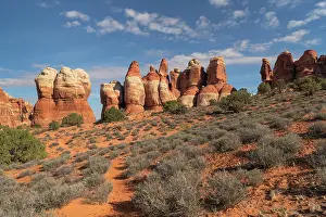 Sandstone: Chesler Park Canyonlands National Park, Utah