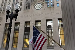 Flag: Chicago Board of Trade Building in Chicago Loop, Art Deco