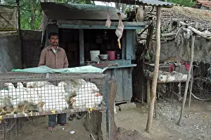 Shops: Chicken shop, south India