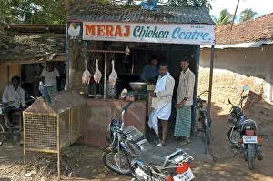 Shops: Chicken shop, south India