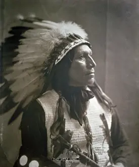 Tradtional: Chief Lttle Hawk photo 1904 - North American Indian