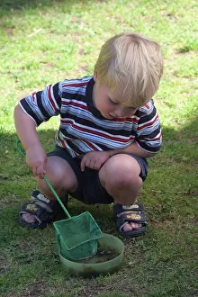 Netting: Child with a Net