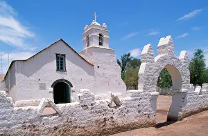 Atacama: Chile - Church, San Pedro de Atacama