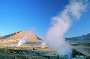 Fumarole: Chile - El Tatio Geysers - example of fumarole