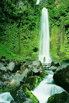 Salto: CHILE - Salto del Malleco waterfall