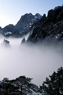 Mystical: China, Anhui Province, Huangshan Range