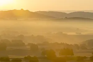 Brume: Chine, Mongolie interieure Province de Heibei