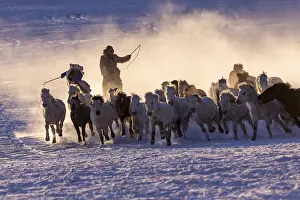 Neige: Chine, Mongolie interieure Province de Heibei