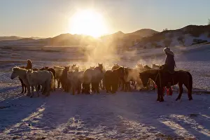 Neige: Chine, Mongolie interieure Province de Heibei