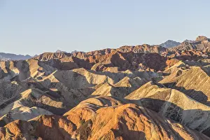 Gansu: Chine, Province du Gansu, Zhangye, paysages