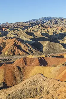 Gansu: Chine, Province du Gansu, Zhangye, paysages