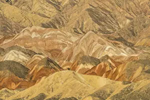 Gansu: Chine, Province du Gansu, Zhangye, paysages