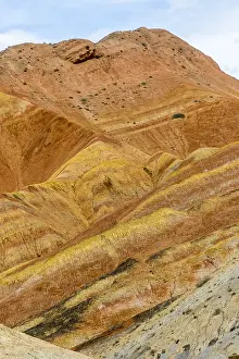 Gansu: Chine, Province du Gansu, Zhangye, paysages