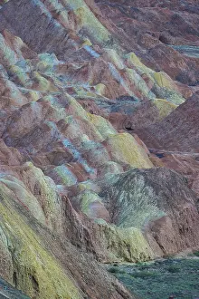 Gansu: Chine, Province du Gansu, Zhangye, paysages