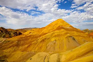 Gansu: Chine, Province du Gansu, Zhangye, paysages