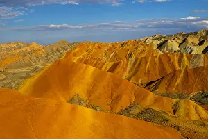 Gansu: Chine, Province du Gansu, Zhangye, paysages