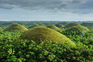 Bohol: Chocolate Hills, Bohol, Philippines, Asia