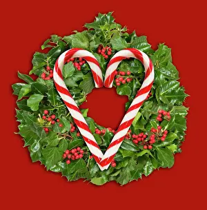 Canes: Christmas candy cane