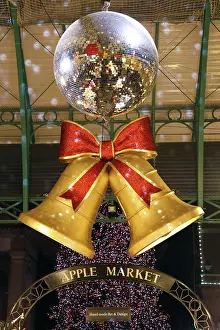 Celebrations: Christmas Decorations in Covent Garden, London, England