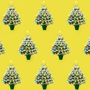 Wrapping: Christmas tree pattern