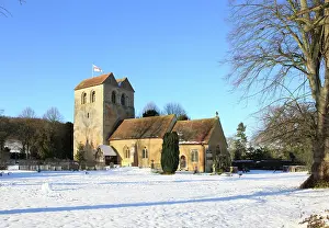 Norman: Church of St Bartholomew - with Norman Tower and