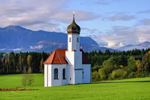 Johann: Church St. Johann in Sankt Johannisrain near Penzberg