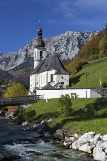 Sebastian: Church St. Sebastian in Ramsau