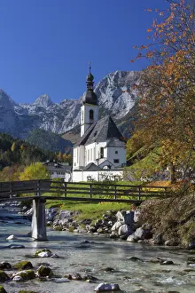 Sebastian: Church St. Sebastian in Ramsau