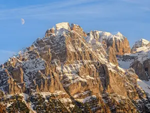 Limestone: Cima Tosa. View of the Dolomiti di Brenta from Val