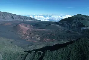 Mauna: Cinder Cones, Haleakala Crater, Hawaii