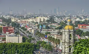 Christianity: City panorama, Mexico City, Mexico, Central America