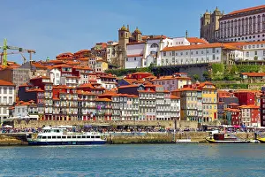 Douro: The city of Porto, the cathedral and the River Douro