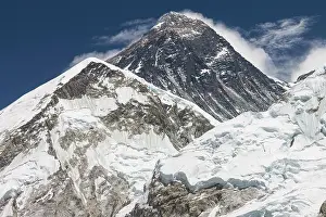 Classic: The classic view of Mount Everest, known in Tibet