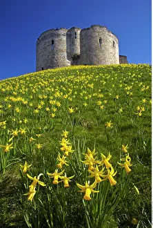 200617: Cliffords Tower, York, North Yorkshire, England
