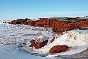 Meules: Cliffs - Cap aux Meules